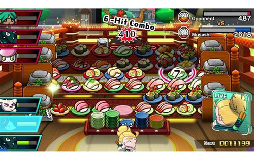 Jogo Sushi Striker Way Of The Sushido Nintendo Switch