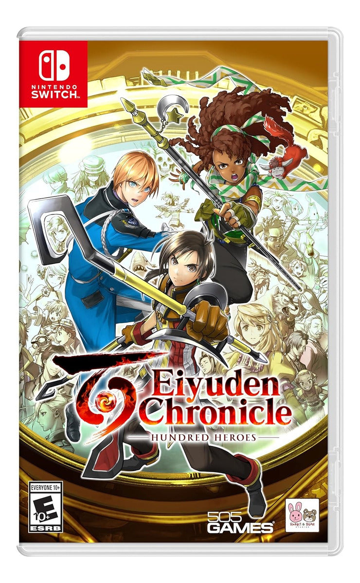 Jogo Eiyuden Chronicle Hundred Heroes Switch Midia Fisica