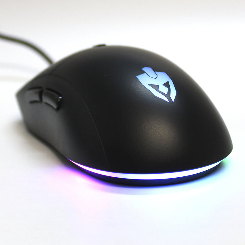 Mouse Gamer Para Jogo Usb Zon Evolut Ótico 7200 Dpi Efeitos Led Rgb Software Macro Programável Profissional