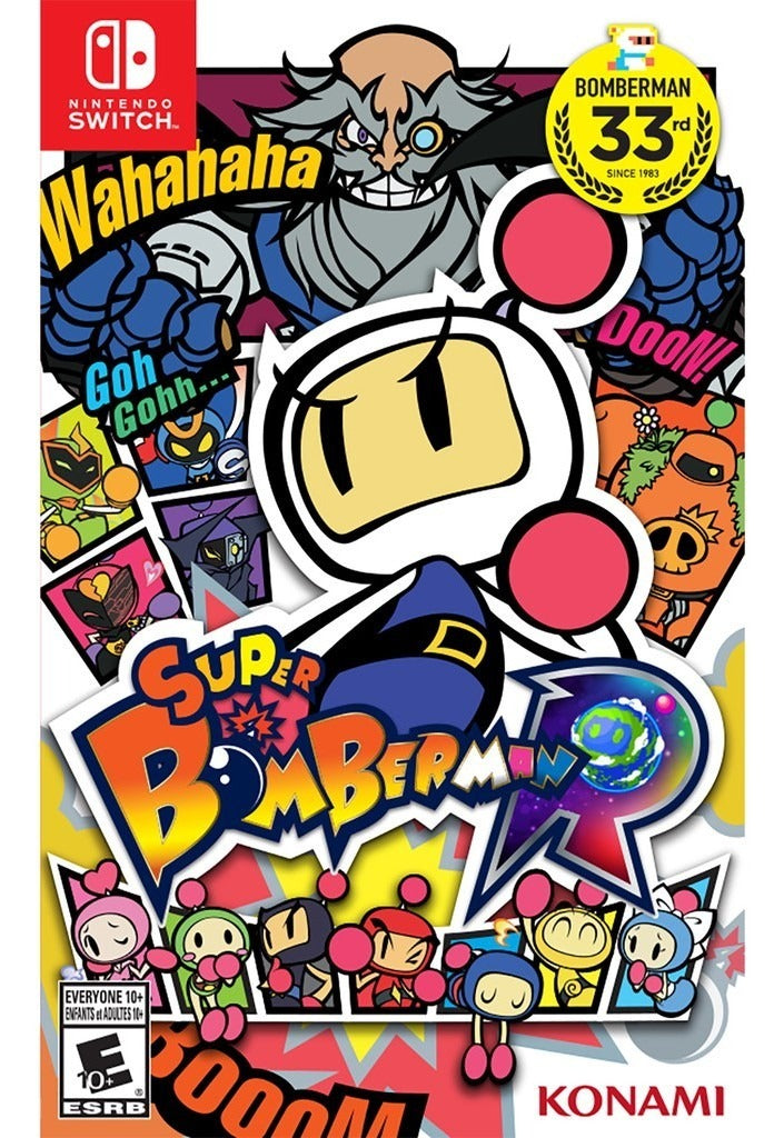 Super Bomberman R Standard Edition Konami Nintendo Switch Físico