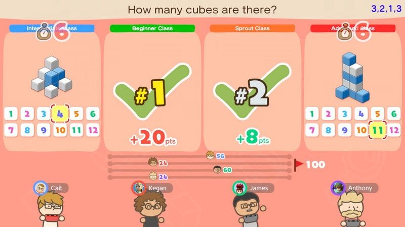 Big Brain Academy Brain Vs. Brain Switch - Físico