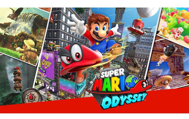 Super Mario Odyssey Switch BR Midia Fisica