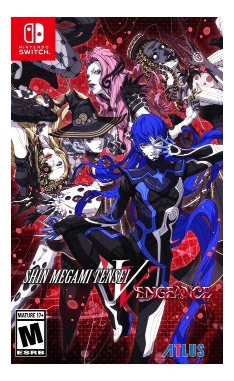 Shin Megami Tensei V Vengeance Steelbook Launch Ed Nintendo Switch Midia Fisica
