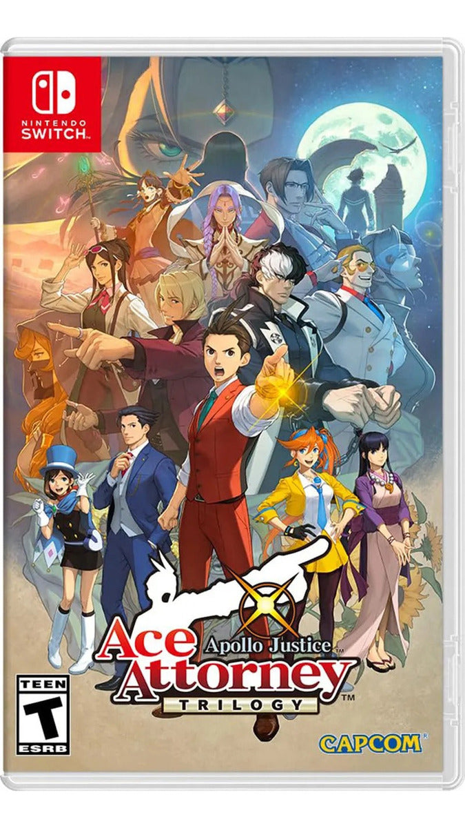 Trilogia Apollo Justice Ace Attorney Nintendo Switch Físico