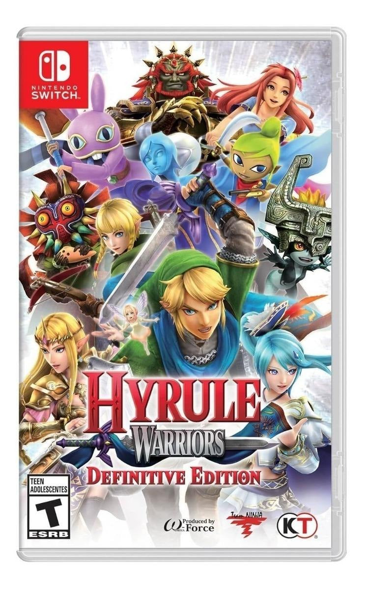 Hyrule Warriors Definitive Edition Switch Midia Fisica