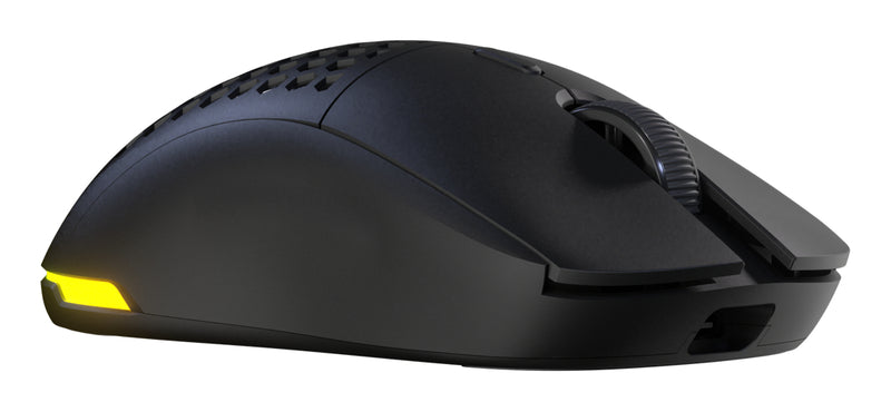 Fallen Mouse Gamer Pantera Pro Wireless Preto Sem Fio Com Led Rgb