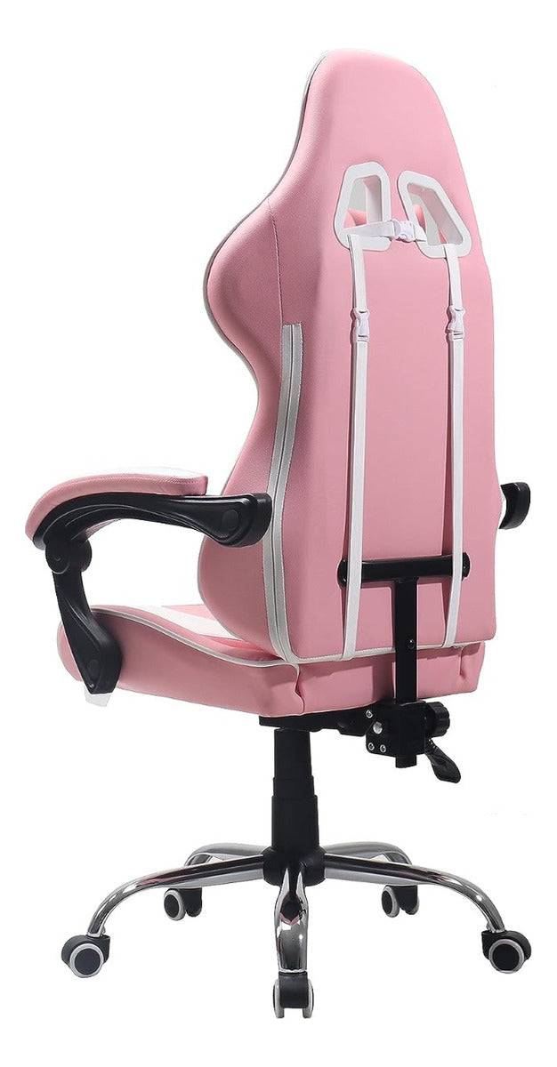 Cadeira Gamer Havit - Gc933 Ultimate - Rosa(pink) E Branca