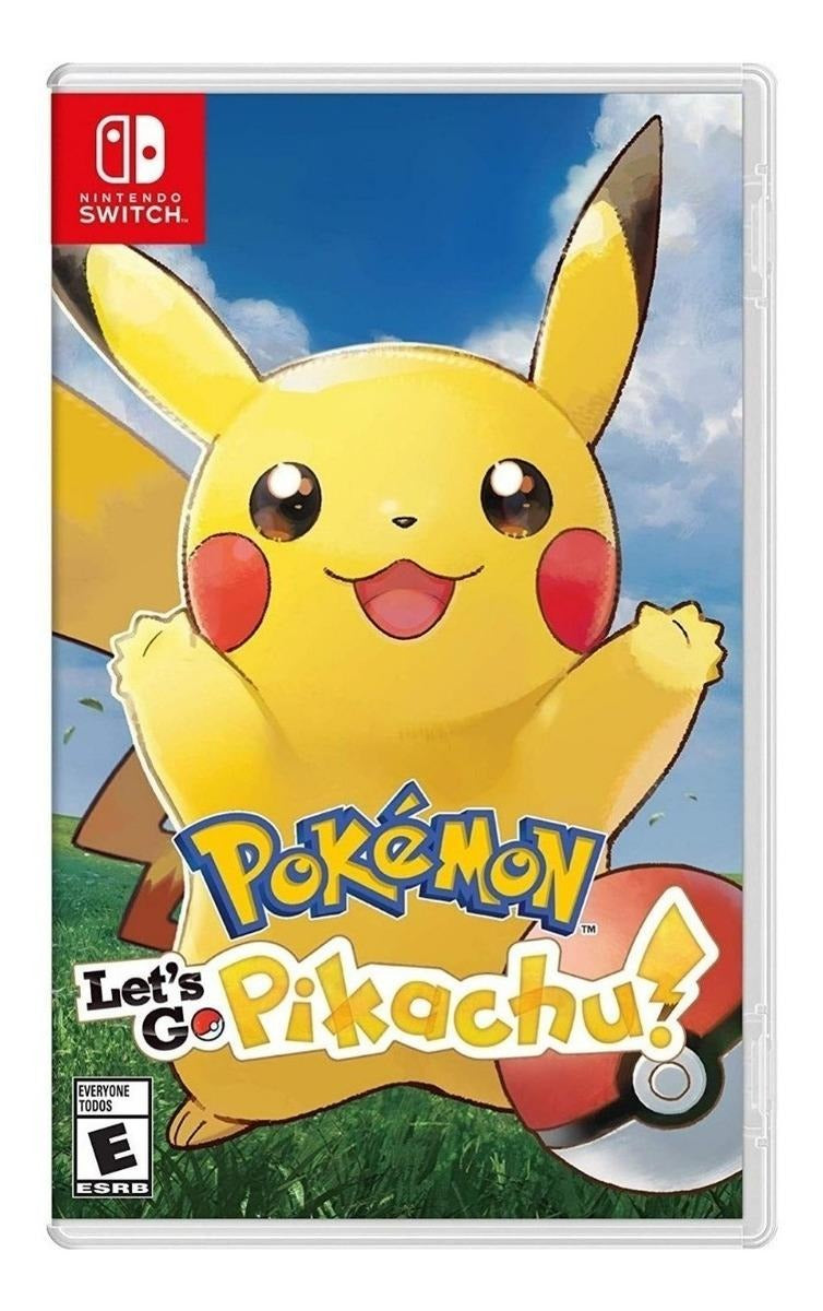 Pokemon Lets Go Pikachu Switch Midia Fisica Pokemon Lets Go Pikachu Standard Edition Nintendo Switch Físico