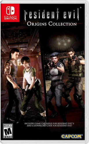 Jogo Switch Resident Evil Origins Collection Midia Fisica