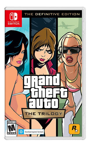 Jogo Gta The Trilogy The Definitive Edition Switch Fisica