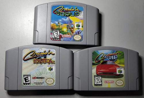 Cruise'n World 64 Cartucho Fita