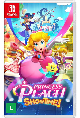 Nintendo Switch Princess Peach Showtime Br Midia Fisica