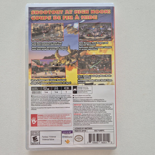 Wild Guns Reloaded Switch Físico Americano + Nf