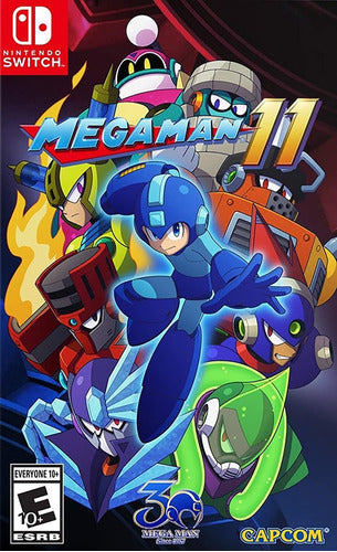 Jogo Mega Man 11 Switch Midia Fisica