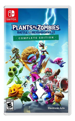 Jogo Plants Vs Zombies Battle For Neighborville Ce Switch