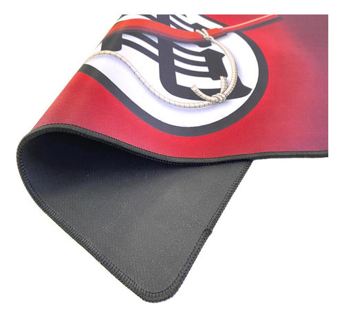 Mousepad Gaming Bastão Dragon Ball Speed Red Confortavel