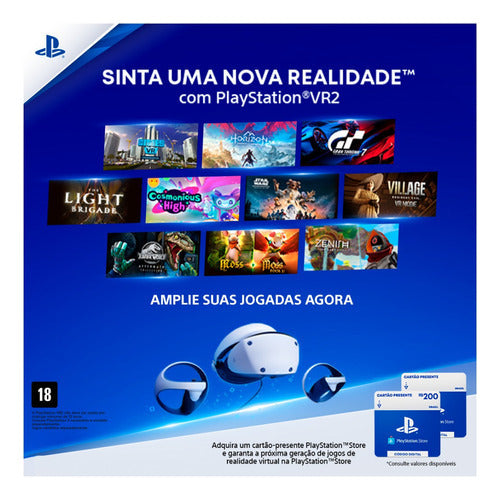 Cartao Playstation Psn Gift Card Br R$ 500 Reais
