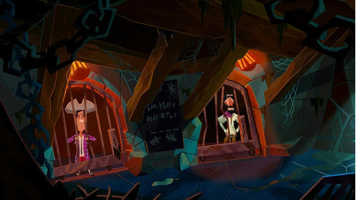 Return To Monkey Island Switch Midia Fisica