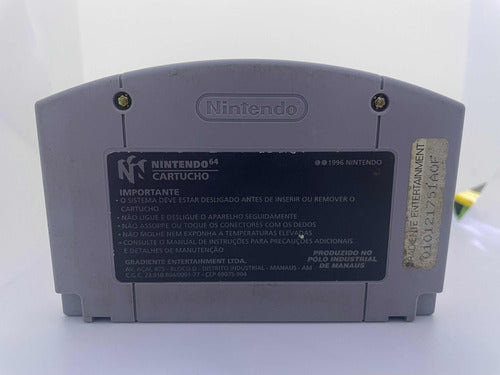 Fita Excitebike 64  Nintendo 64 Seminova Funcionando (Usado)