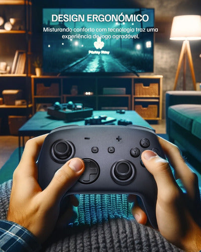 Controle Funlab Com Nfc E Bluetooth Para Nintendo Switch /pc