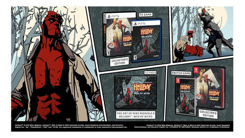 Jogo Hellboy Web Of Wyrd Collector's Edition Nintendo Switch