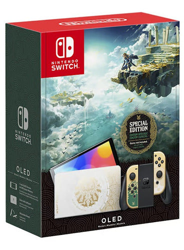Nintendo Switch Oled 64gb The Legend Of Zelda: Tears Of The Kingdom Edition Novo Lacrado A Pronta Entrega Com Nota Fiscal E Garantia