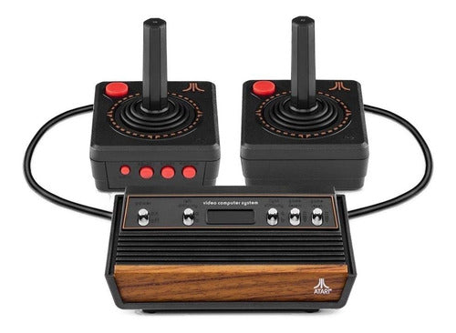 Console Atari Flashback X Tectoy 110 Jogos Na Memória Preto