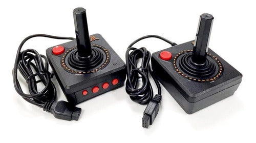 Console Atari Flashback X Tectoy 110 Jogos Na Memória Preto
