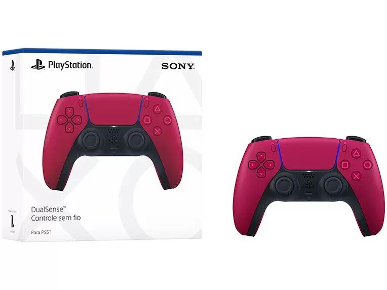 Controle PS5 DualSense - Cosmic Red