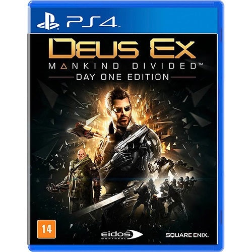 Deus Ex: Mankind Divided - PS4 - Mídia Física