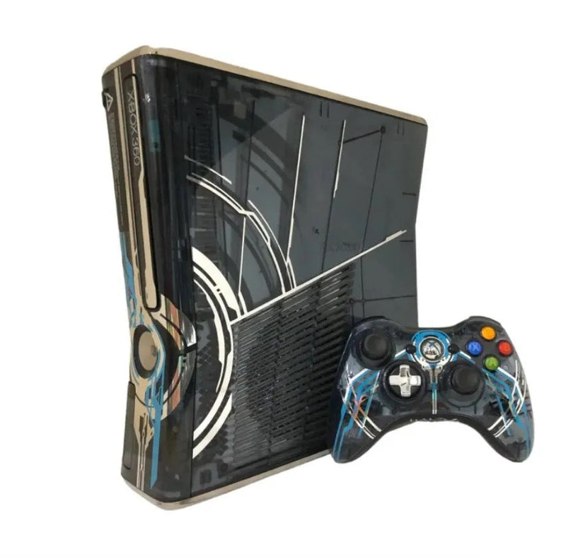 Console Xbox 360 Slim 320GB (Edição Limitada: Halo 4) - Microsoft + 1 Controle + 3 Jogos