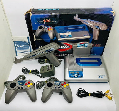 Dynavision Xtreme Dynacom Game Completo Fita Controle