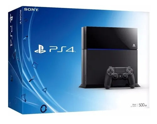 Console Playstation 4 Fat  500 Gb Novo + 2 Controles + 3 Jogos