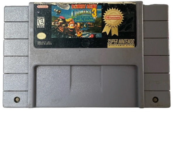 Jogo Donkey Kong Country 3: Dixie Kong's Double Trouble! - SNES