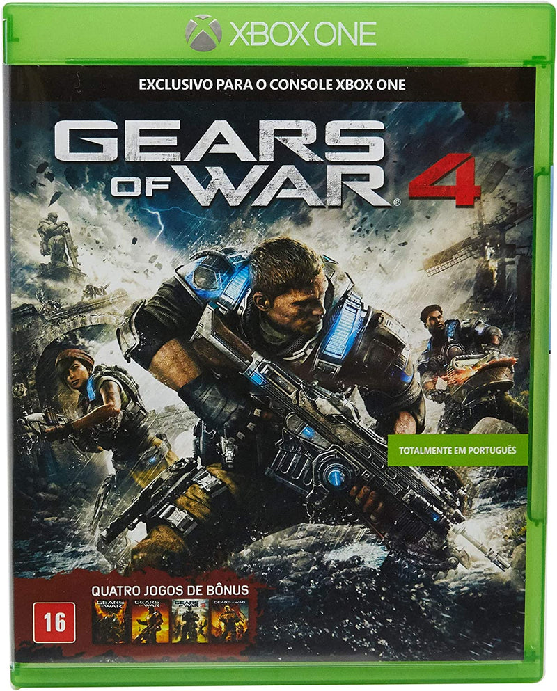Jogo Gears of War 4 - Xbox One - Mídia Física