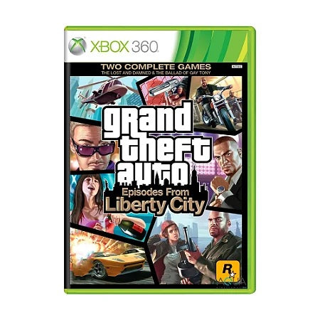 Jogo Grand Theft Auto IV &amp; Episodes From Liberty City: The Complete Edition (GTA 4) - Xbox 360