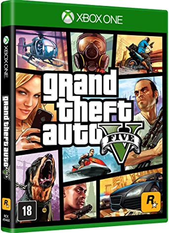 Jogo Grand Theft Auto V (GTA 5) - Xbox One - Mídia Física