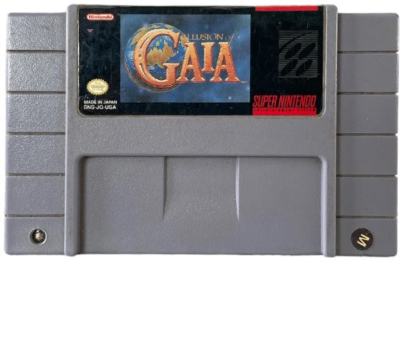 Jogo Illusion of Gaia - SNES