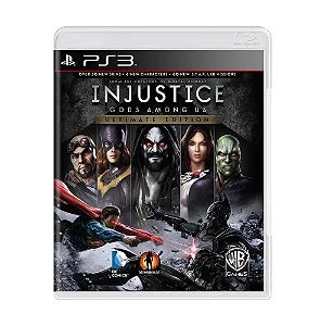 Jogo Injustice Gods Among Us - PS3 - Mídia Física