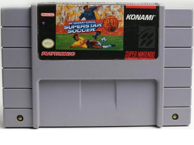 Jogo International Superstar Soccer - SNES