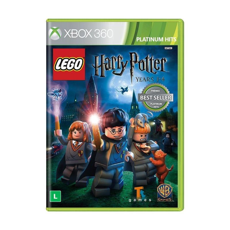 Jogo LEGO Harry Potter: Years 1-4 - Xbox 360 Mídia Física