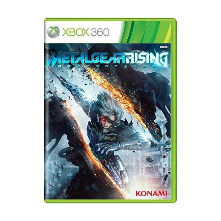 Jogo Metal Gear Rising Revengeance - Xbox 360 - Mídia Física