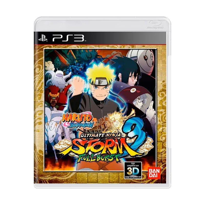 Jogo Naruto Shippuden: Ultimate Ninja Storm 3 - PS3 - Mídia Física
