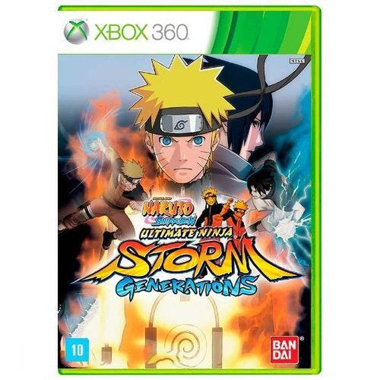 Jogo Naruto Shippuden: Ultimate Ninja Storm Generations - Xbox 360 Mídia Física