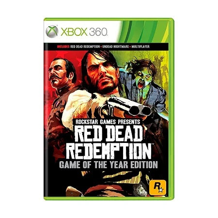 Jogo Red Dead Redemption (GOTY) - Xbox 360 Mídia Física