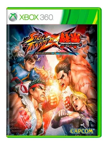 Jogo Street Fighter x Tekken - Xbox 360 Mídia Física