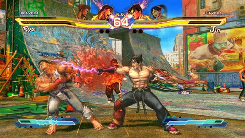 Jogo Street Fighter x Tekken - Xbox 360 Mídia Física