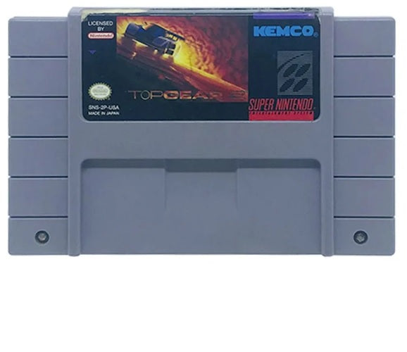 Jogo Top Gear 2 - SNES