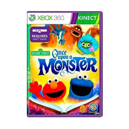 Jogo Vila Sésamo: Era Uma Vez Um Monstro - Xbox 360 - Mídia Física