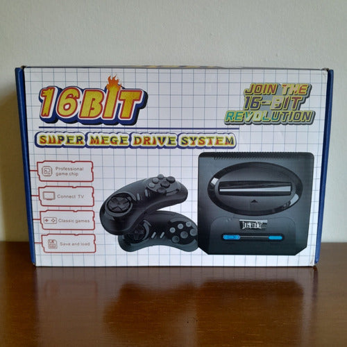 Mega Drive + Nes - 2 Controles 6 Botões Jogos Tv